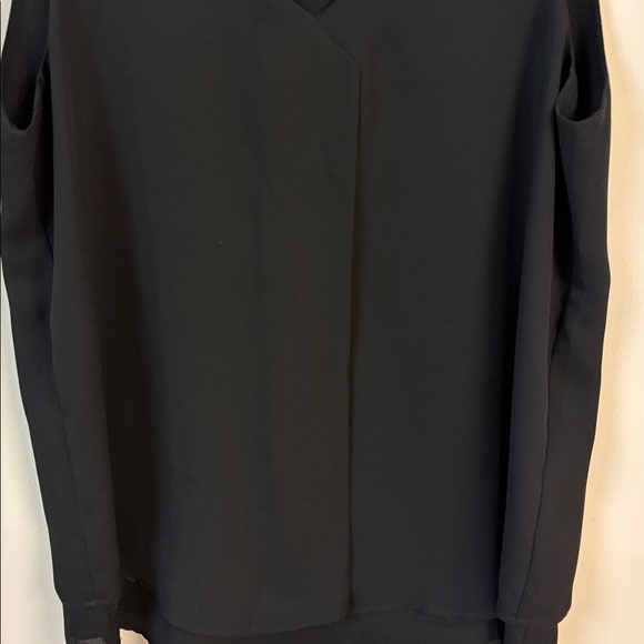 BNWOT Zac & Rachel Black Sleeveless chiffon Tank Top Size S - Picture 5 of 5